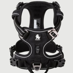 Harnais Anti-Traction pour Grand Chien Ajustable et Rembourré Haute Résistance