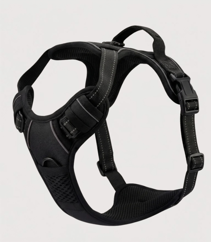 Harnais Anti Traction Chien Réfléchissant - Maitrise Chien